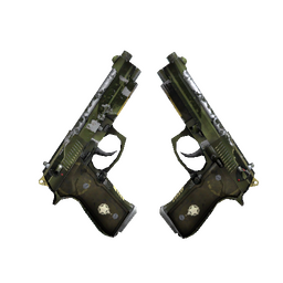 free csgo skin StatTrak™ Dual Berettas | Retribution (Well-Worn)