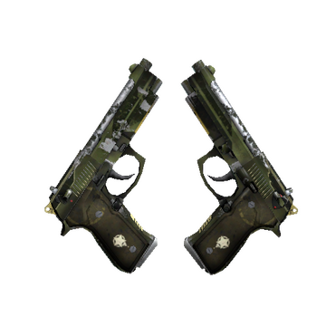 StatTrak™ Dual Berettas | Retribution (Field-Tested)
