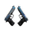 Dual Berettas | Urban Shock (Battle-Scarred)
