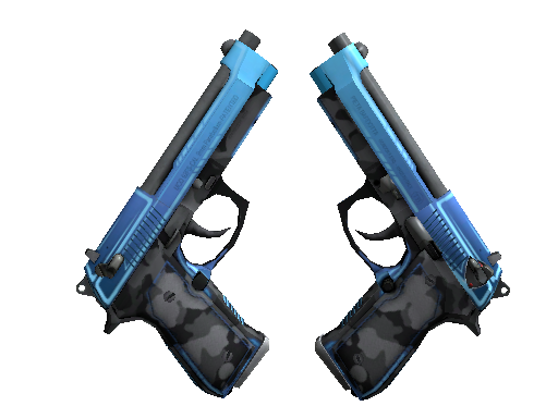 StatTrak™ Dual Berettas | Urban Shock (Factory New)