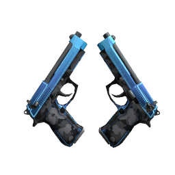 free csgo skin StatTrak™ Dual Berettas | Urban Shock (Minimal Wear)