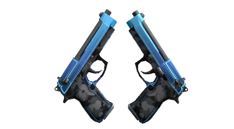 StatTrak™ Dual Berettas | Urban Shock (Factory New)