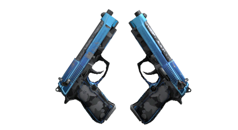 Dual Berettas | Urban Shock (Well-Worn)