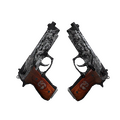 Dual Berettas | Dualing Dragons (Battle-Scarred)