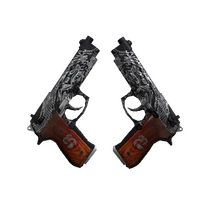 Dual Berettas | Dualing Dragons (Battle-Scarred)