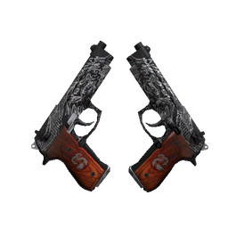 free cs2 skins StatTrak™ Dual Berettas | Dualing Dragons (Well-Worn)