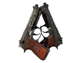 StatTrak™ Dual Berettas | Dualing Dragons (Well-Worn)