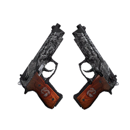 StatTrak™ Dual Berettas | Dualing Dragons (Minimal Wear)