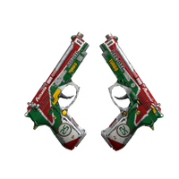 Dual Berettas | Twin Turbo (Battle-Scarred)