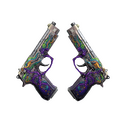 StatTrak™ Dual Berettas | Flora Carnivora (Battle-Scarred)