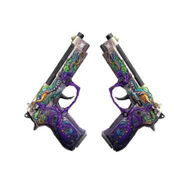 Dual Berettas | Flora Carnivora (Field-Tested)
