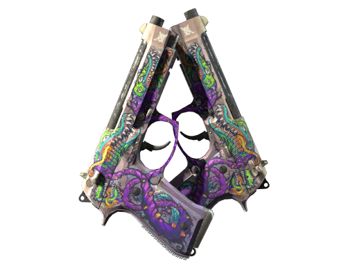 StatTrak Dual Berettas | Flora Carnivora