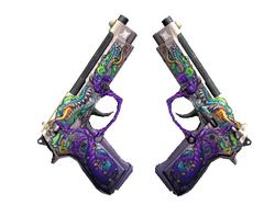 StatTrak Dual Berettas | Flora Carnivora