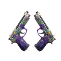 StatTrak™ Dual Berettas | Flora Carnivora (Minimal Wear)