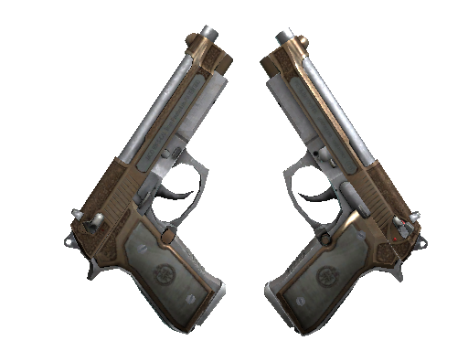 StatTrak™ Dual Berettas | Cartel (Battle-Scarred)