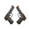 StatTrak™ Dual Berettas | Cartel (Battle-Scarred)
