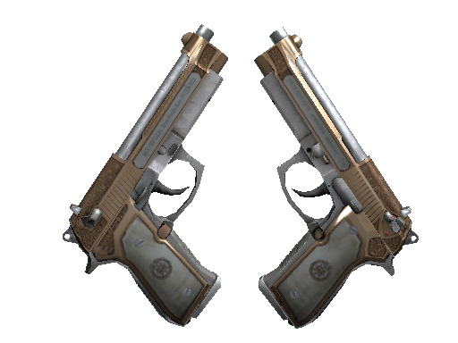 StatTrak™ Dual Berettas | Cartel (Field-Tested)