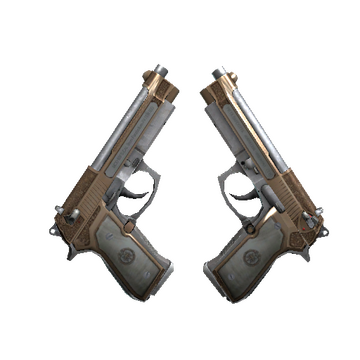 StatTrak™ Dual Berettas | Cartel (Well-Worn)
