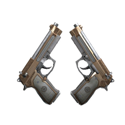 StatTrak™ Dual Berettas | Cartel (Minimal Wear)