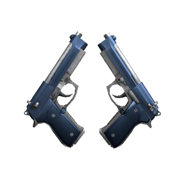 Dual Berettas | Anodized Navy (Minimal Wear)