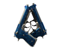 Dual Berettas | Cobalt Quartz