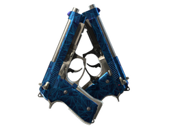 Dual Berettas | Cobalt Quartz