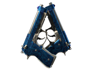 Dual Berettas | Cobalt Quartz