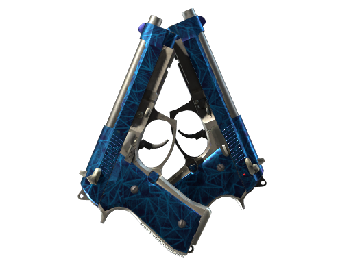 Dual Berettas | Cobalt Quartz