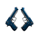 Dual Berettas | Cobalt Quartz (Minimal Wear)
