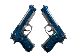 Dual Berettas | Cobalt Quartz