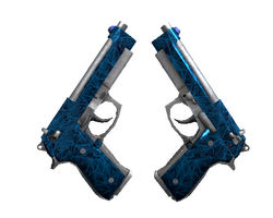Dual Berettas | Cobalt Quartz
