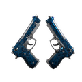 Dual Berettas | Cobalt Quartz (Field-Tested)