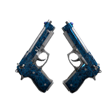 Dual Berettas | Cobalt Quartz (Field-Tested)