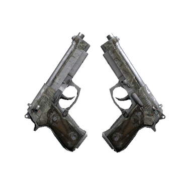 Dual Berettas | Heist (Battle-Scarred)