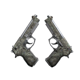 free cs2 skins Dual Berettas | Heist (Well-Worn)