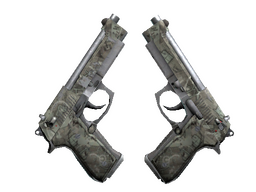 Dual Berettas | Heist (Battle-Scarred)