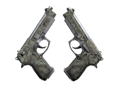 Dual Berettas | Heist (Battle-Scarred)