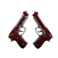 StatTrak™ Dual Berettas | Hemoglobin (Field-Tested)