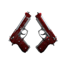 StatTrak™ Dual Berettas | Hemoglobin (Field-Tested)