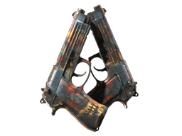 Dual Berettas | Hideout (Well-Worn)