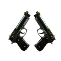 Dual Berettas | Cobra Strike (Battle-Scarred)