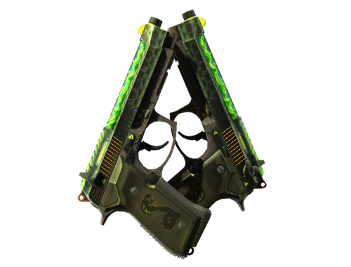 Berettas dobles StatTrak™ | Ataque cobra