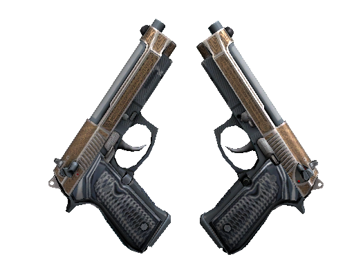 Image for the Dual Berettas | Tread weapon skin in Counter Strike 2