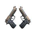 Dual Berettas | Tread (Minimal Wear)