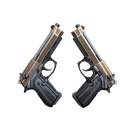 Dual Berettas | Tread (Minimal Wear)