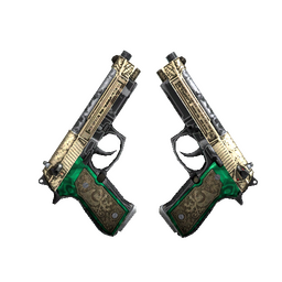 free cs2 skins StatTrak™ Dual Berettas | Royal Consorts (Well-Worn)