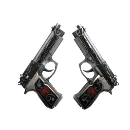 StatTrak™ Dual Berettas | Balance (Minimal Wear)