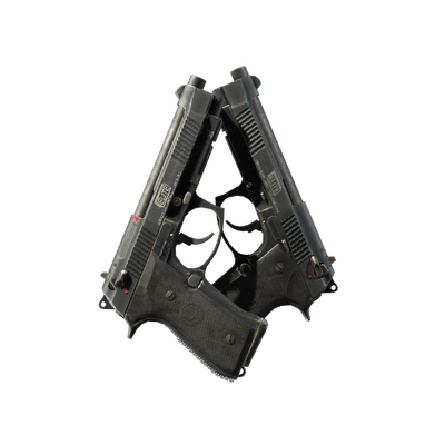 StatTrak™ Dual Berettas | Elite 1.6 (Well-Worn) 缩略图