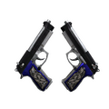 Dual Berettas | Duelist (Well-Worn)