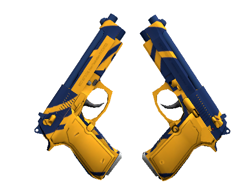 StatTrak™ Dual Berettas | Marina (Factory New)